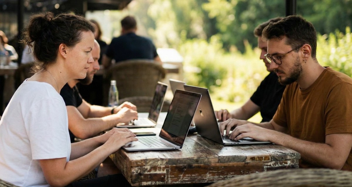 Gemeinsam im Waldatelier